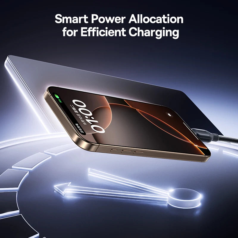240W USB-C to USB-C Fast Charging and Data Sync Cable