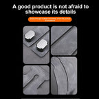 Suede Leather Car Glove Box Hanging Hook for Handbags and Accessories