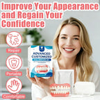 Realistic Temporary Denture Set for a Confident Smile