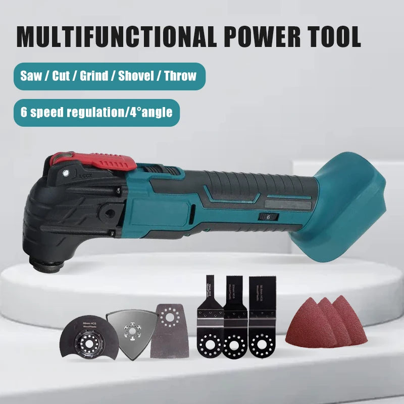 Cordless Oscillating Multi-Tool for Woodworking and Home DIY