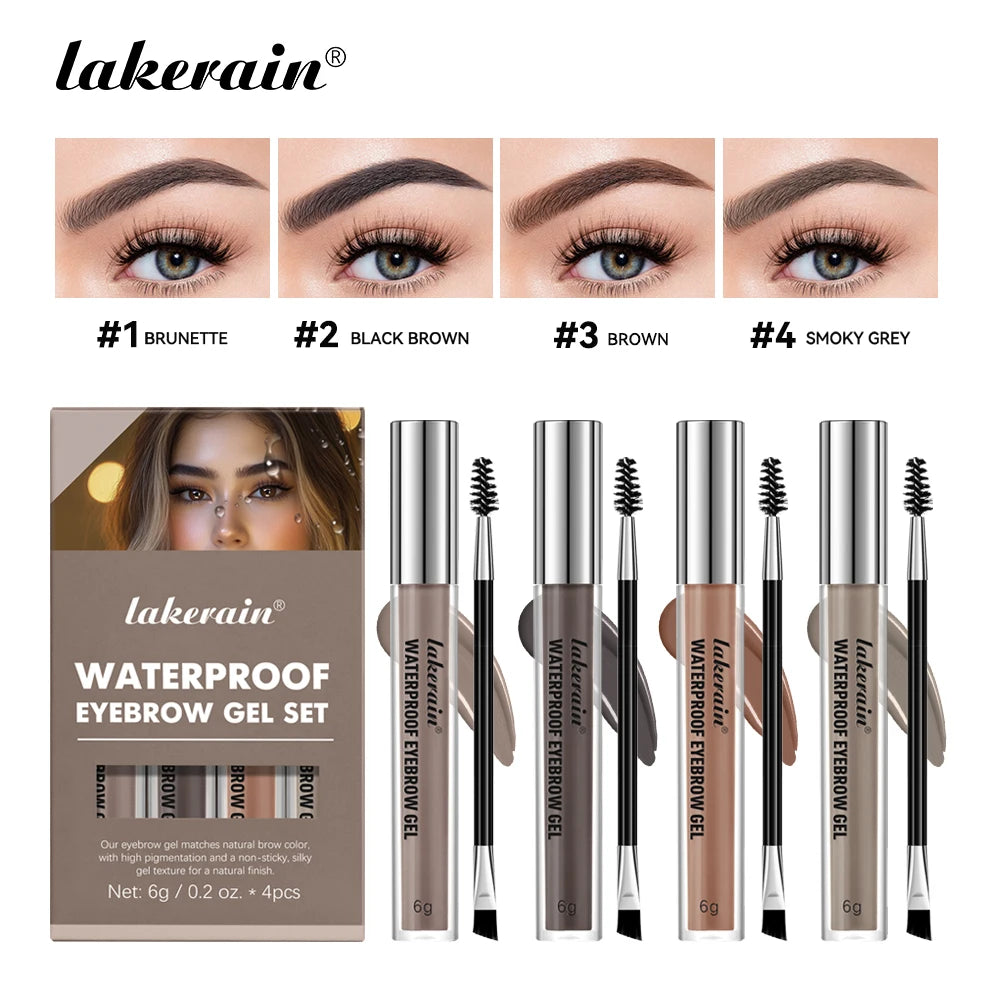 Waterproof Eyebrow Gel Set for Long-Lasting Defined Brows