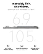 5000mAh Ultra-Slim Magnetic Wireless Power Bank for Smartphones