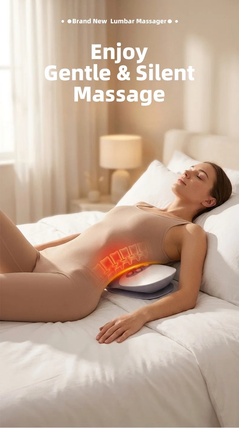 Electric Lumbar Traction and Waist Massager - 7