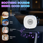 Portable White Noise Sound Machine for Baby and Adult Sleep