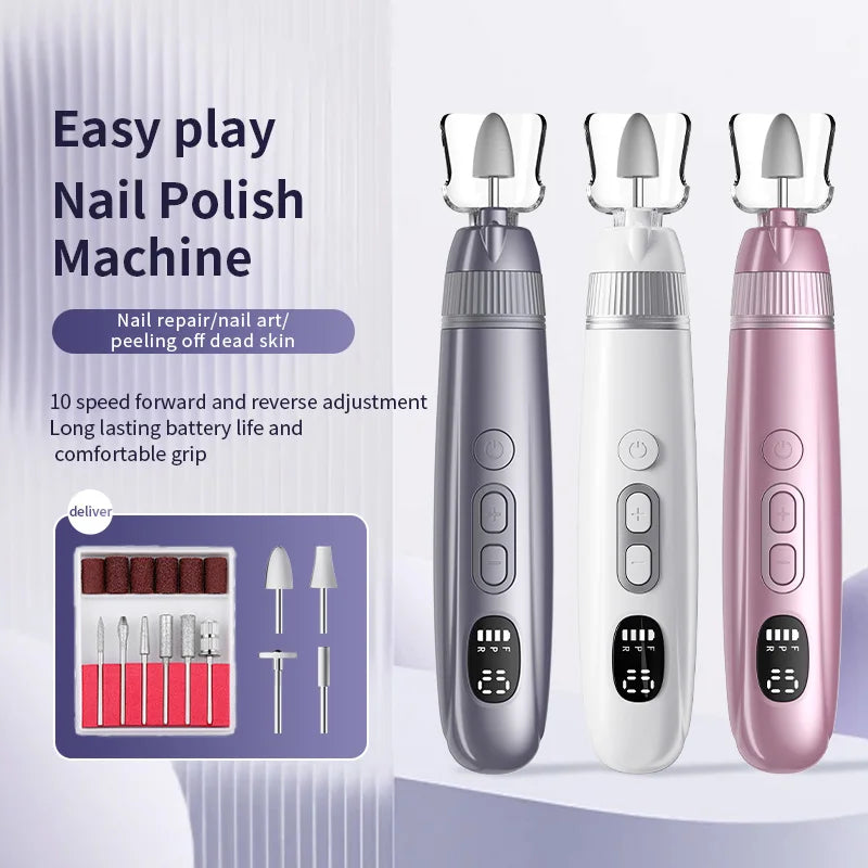 Electric Cordless Nail Drill for Manicure and Pedicure - 1