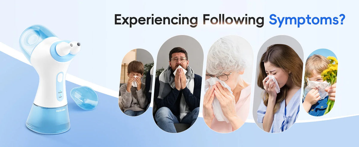 Electric Nasal Irrigation and Oral Care Cleaning System