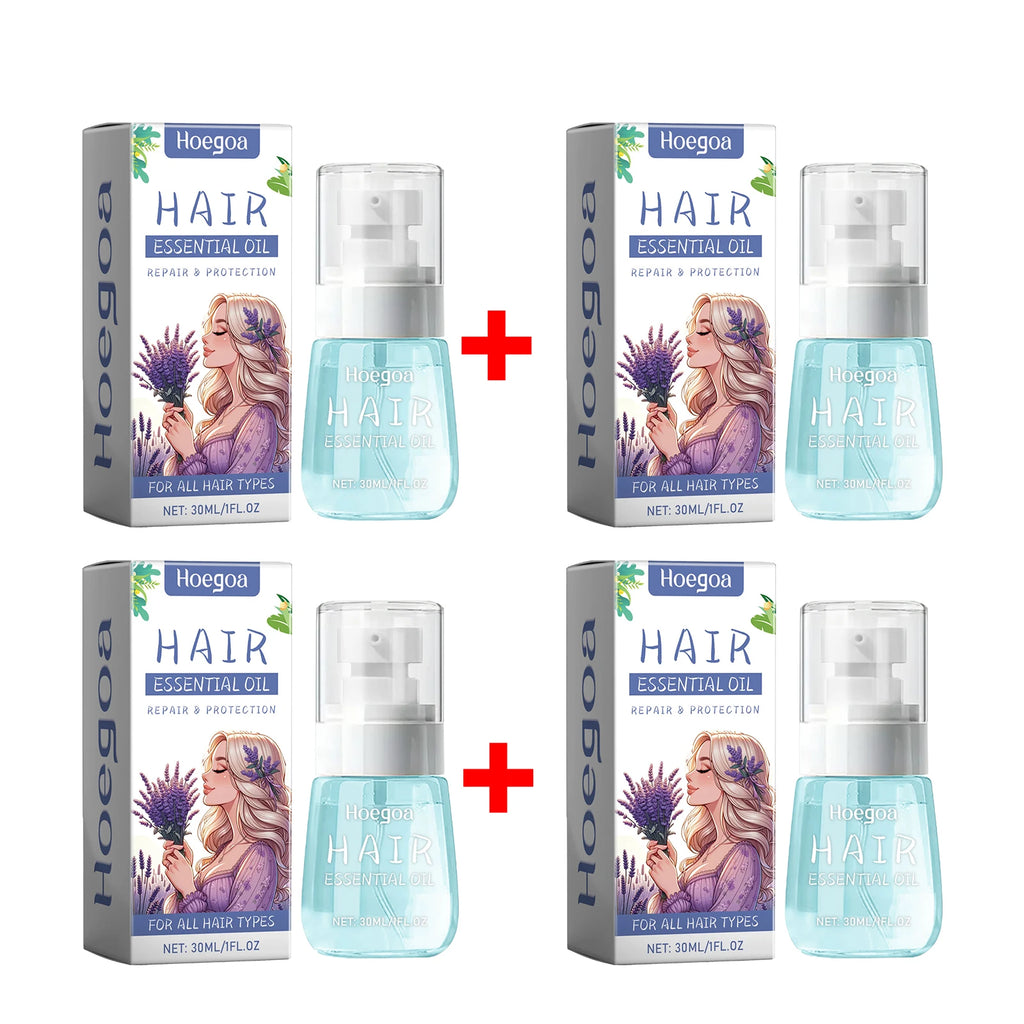 Lavender Essential Oil for Hair Repair and Frizz Control