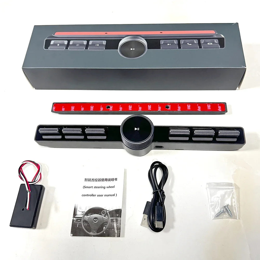 Wireless Multimedia Steering Wheel Control Button for Car Navigation