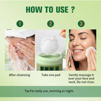 Toning and Brightening Facial Skincare Pads