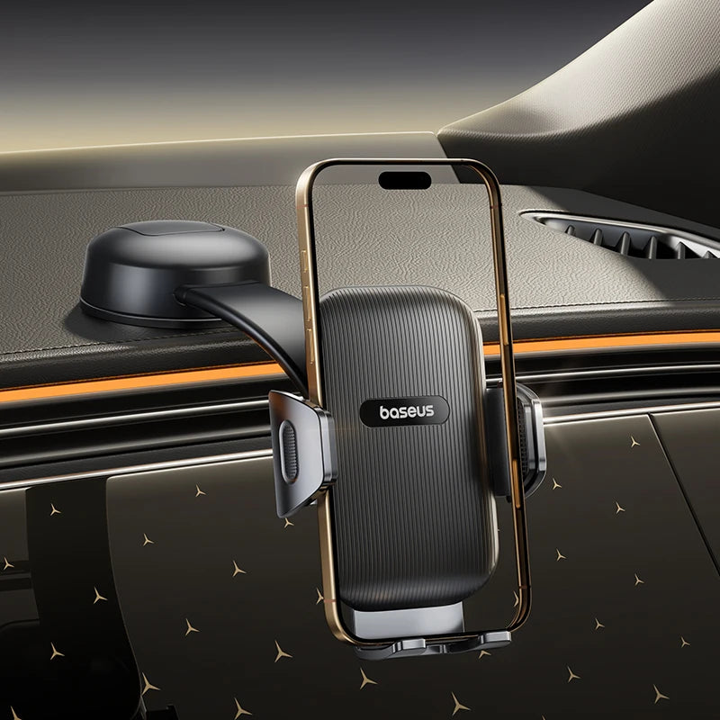 Adjustable Suction Cup Car Phone Holder for Dashboard and Windshield