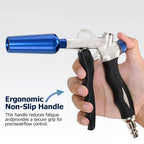 3-in-1 Adjustable High-Flow Pneumatic Air Blow Gun