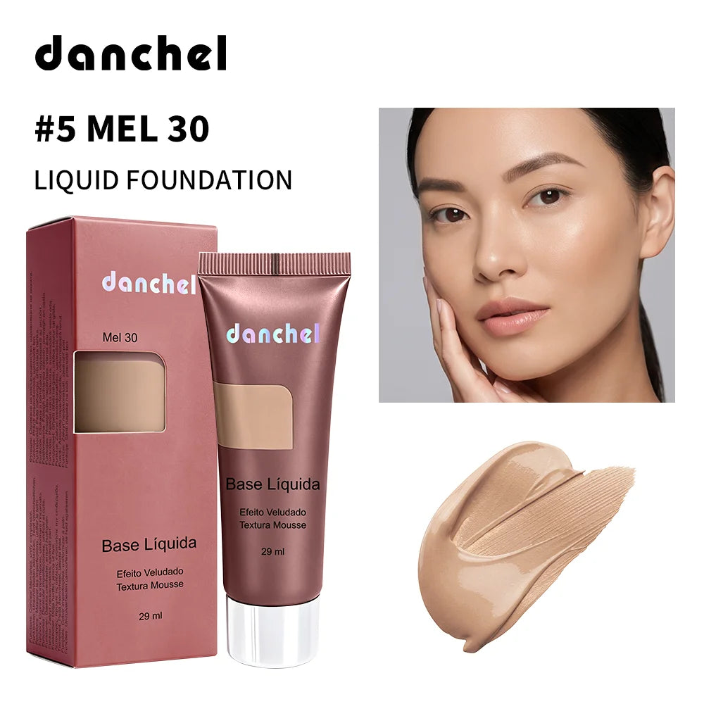 Long-Lasting Velvet Matte Liquid Foundation
