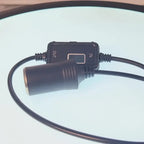 USB to 12V Car Cigarette Lighter Socket Step Up Voltage Converter Cable