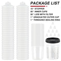 600ml Disposable Paint Sprayer Mixing Cup and Lid System