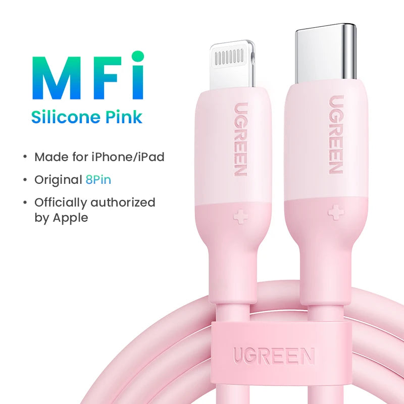 20W PD USB-C to Lightning Fast Charging Cable
