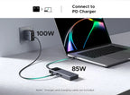 6-in-1 USB-C Hub with 4K 60Hz HDMI and 10Gbps Data Transfer