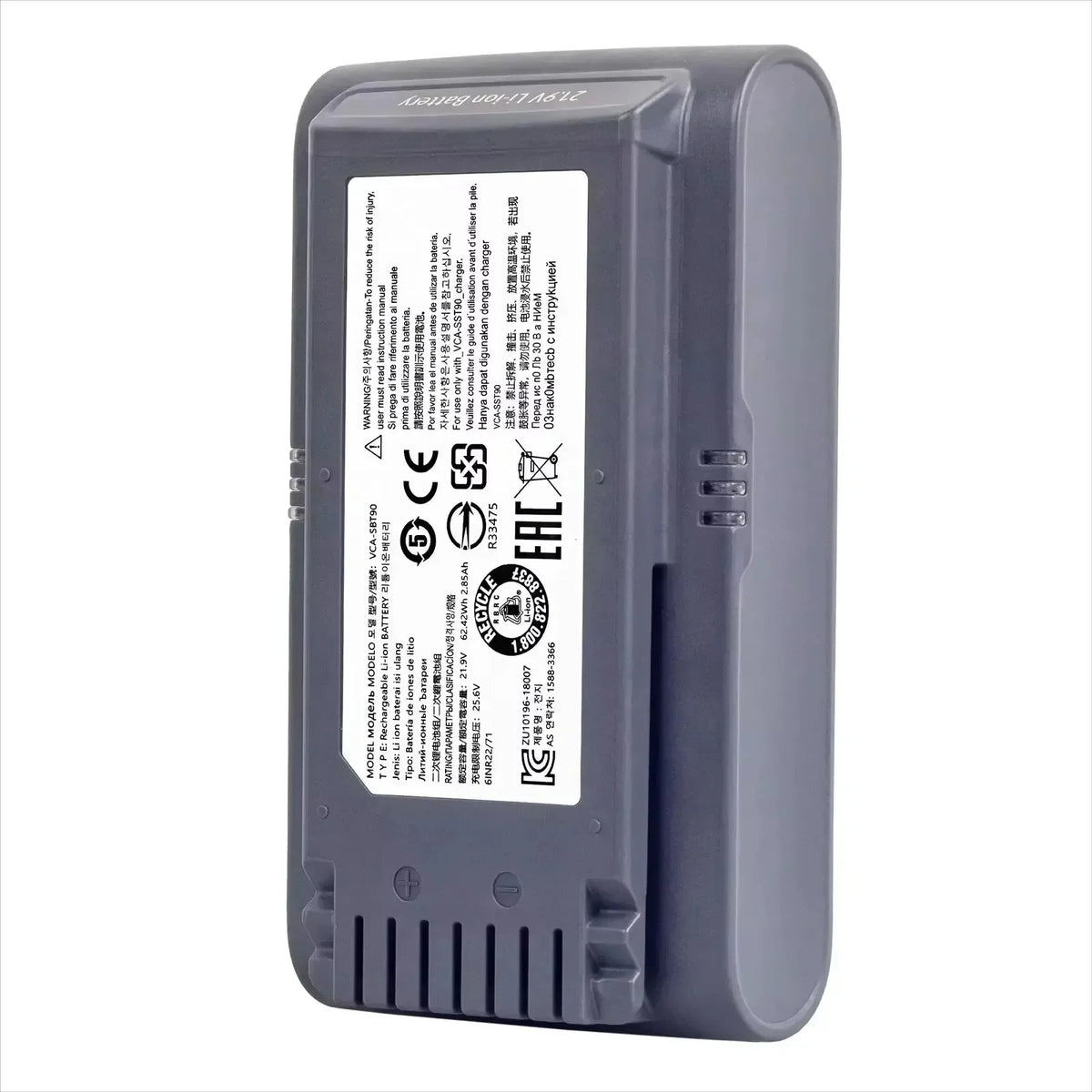 Replacement 21.6V 5000mAh Battery for Jet 60 Vacuum Cleaners