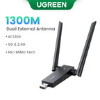 Dual-Band USB WiFi 6 Adapter for Desktop and Laptop