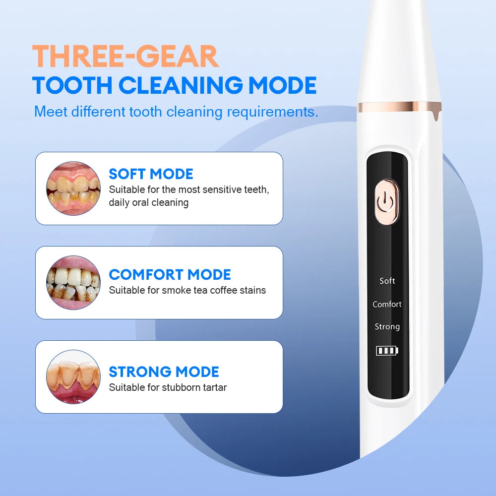 Ultrasonic Electric Dental Tartar and Plaque Remover