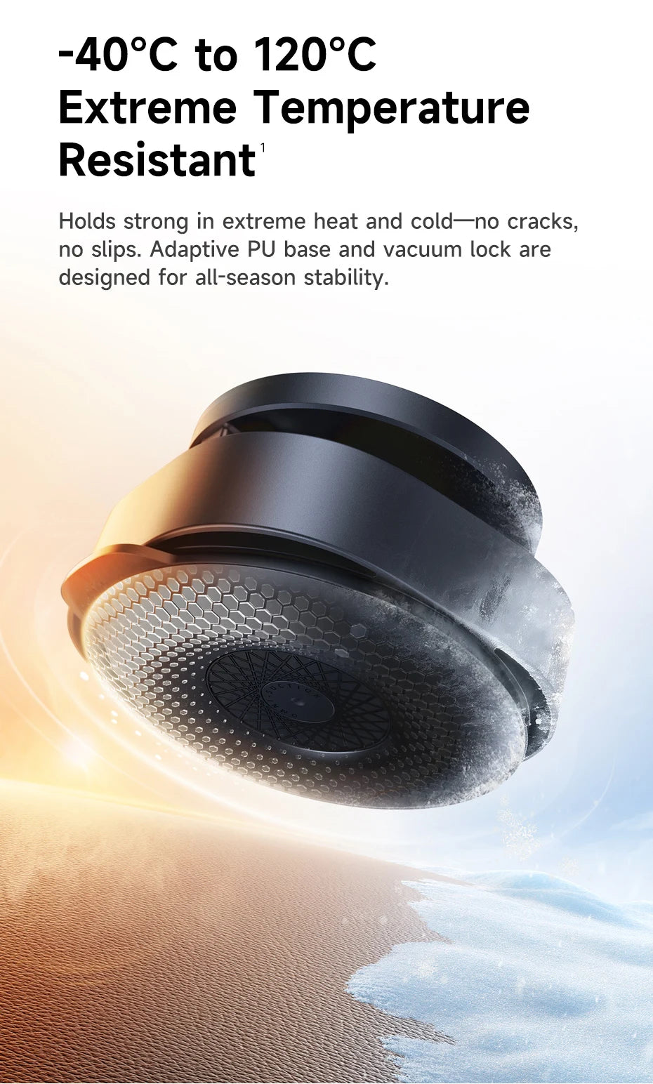 Magnetic Wireless Charging Car Mount with Vacuum Suction - 18