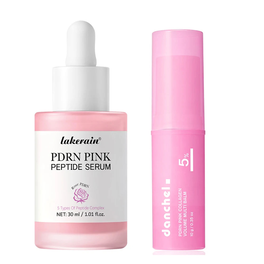 PDRN Pink Peptide Serum and Collagen Volume Balm Set