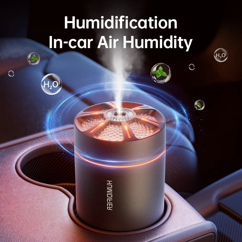 180ml Portable Ultrasonic Air Humidifier and Aroma Diffuser - 8
