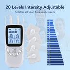 Digital TENS & EMS Muscle Stimulator for Pain Relief