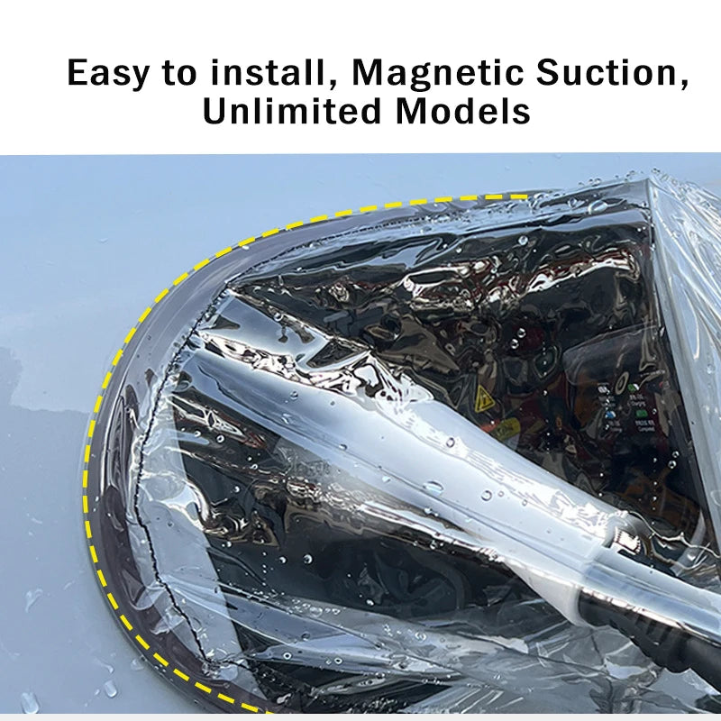 Magnetic EV Charging Port Rain and Dust Cover - 4