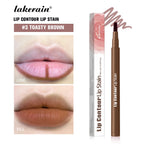 Waterproof Felt-Tip Lip Liner for Sculpting and Contouring