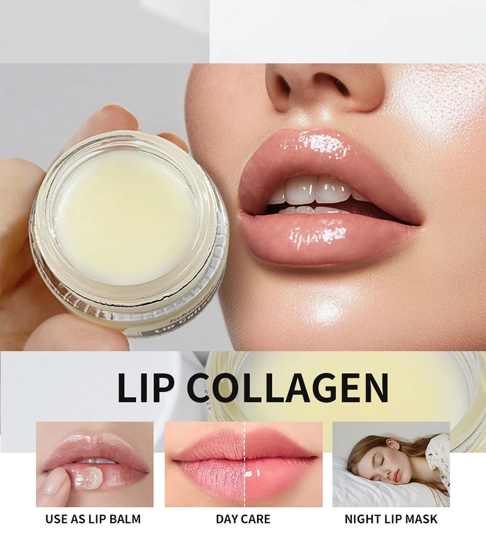 Collagen Hydrating Lip Sleeping Mask for Dry Lips
