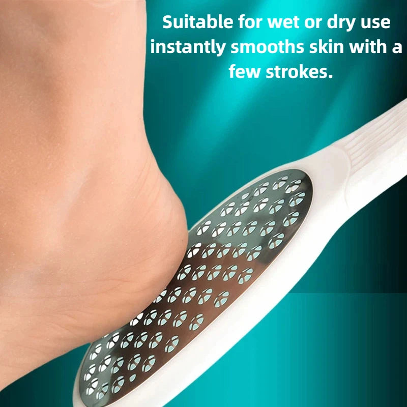 Professional Stainless Steel Foot File for Cracked Heels and Calluses - 5