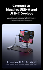 9-in-1 USB-C Hub with 4K 60Hz HDMI and 100W Power Delivery