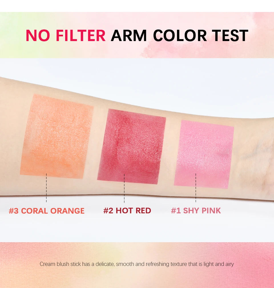 Cream Blush Stick for Lips and Cheeks - 19