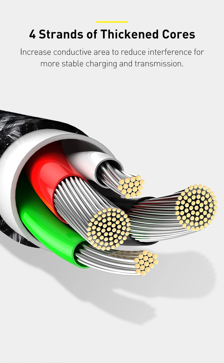 2.4A Fast Charging Data Cable for iPhone and iPad