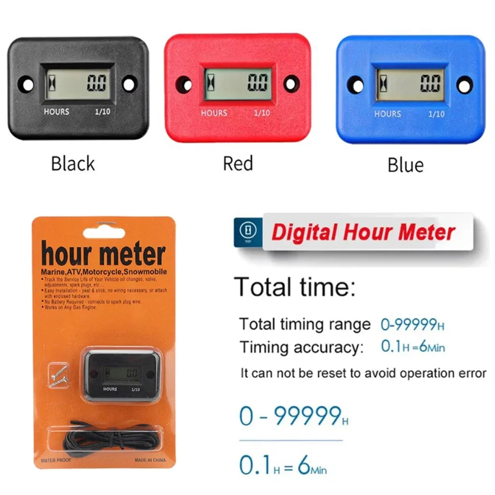 Digital Inductive Hour Meter for Gas Engines - 1