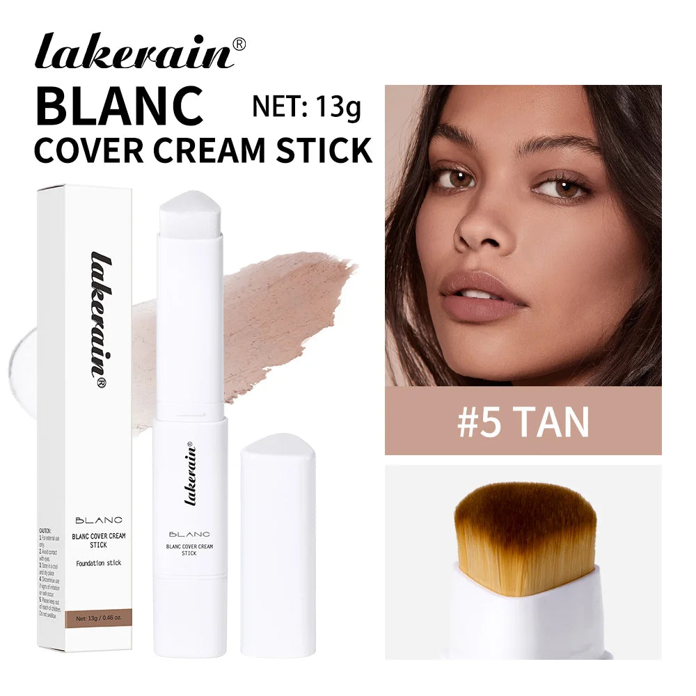 Color-Changing Foundation Stick with Built-in Blending Brush - 21