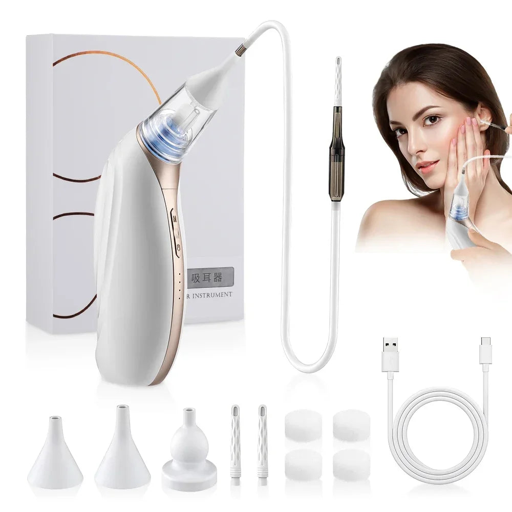 Electric Earwax Removal Vacuum Kit
