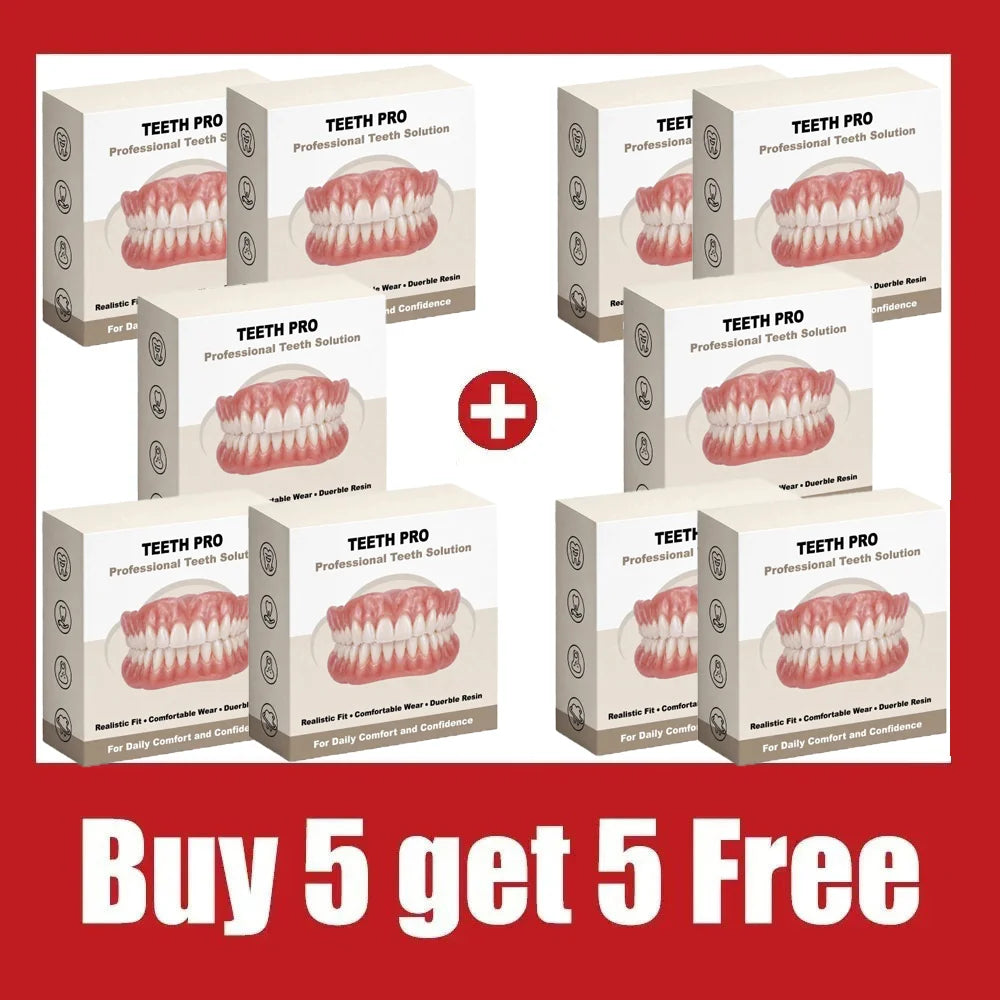 Instant Snap-On Smile Veneers for Men and Women