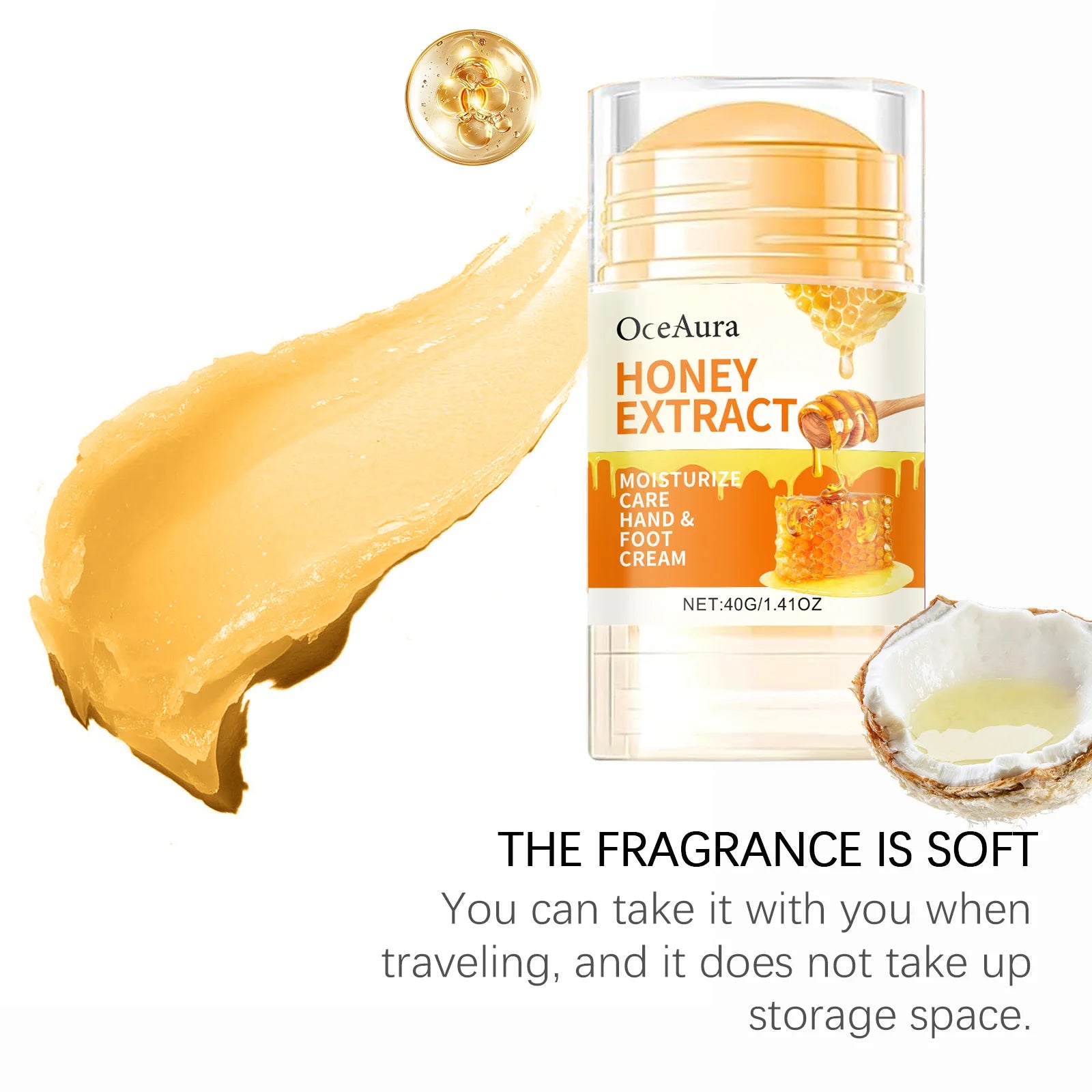 Moisturizing Honey Heel and Hand Repair Balm - 10