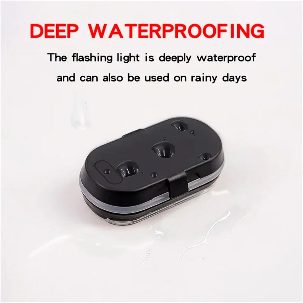 Wireless RGB LED Strobe Warning Light for Vehicles