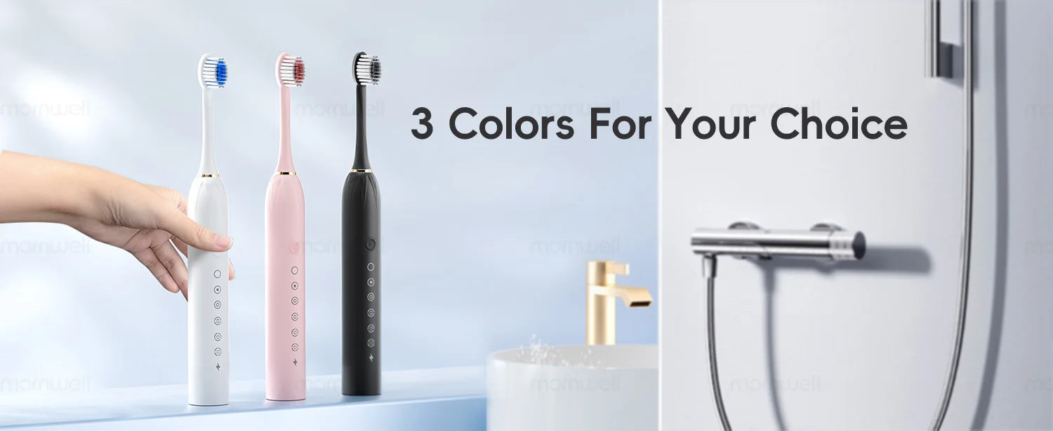 Portable Oral Irrigator and Sonic Electric Toothbrush Set - 24