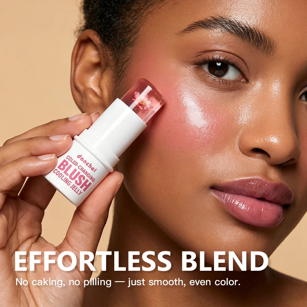 pH Adaptive Color-Changing Jelly Blush for Lips, Cheeks and Eyes