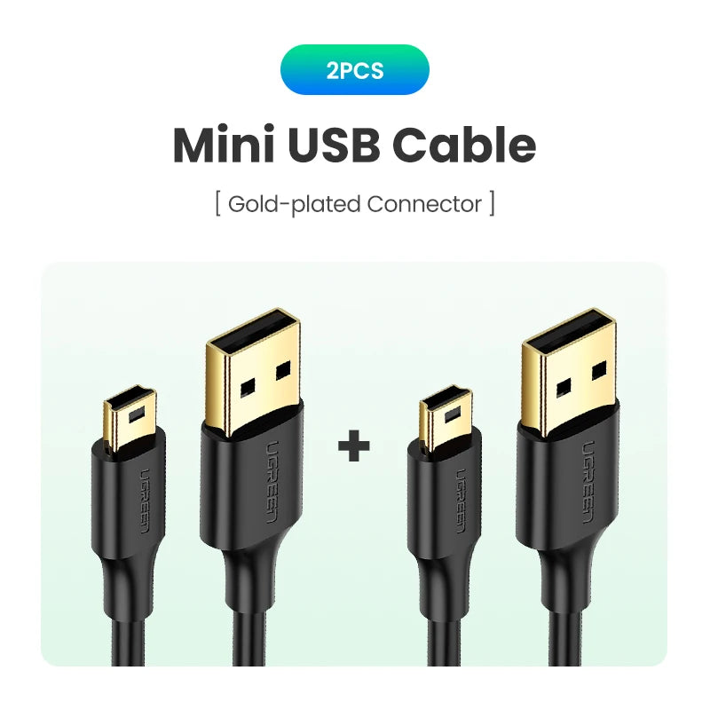 High-Speed Mini USB to USB Data Sync and Charging Cable