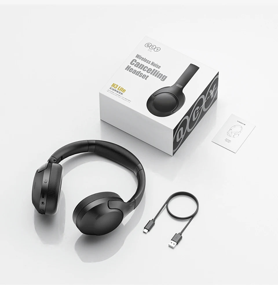 Wireless Noise Cancelling Over-Ear Headphones with Bluetooth 5.3 - 22