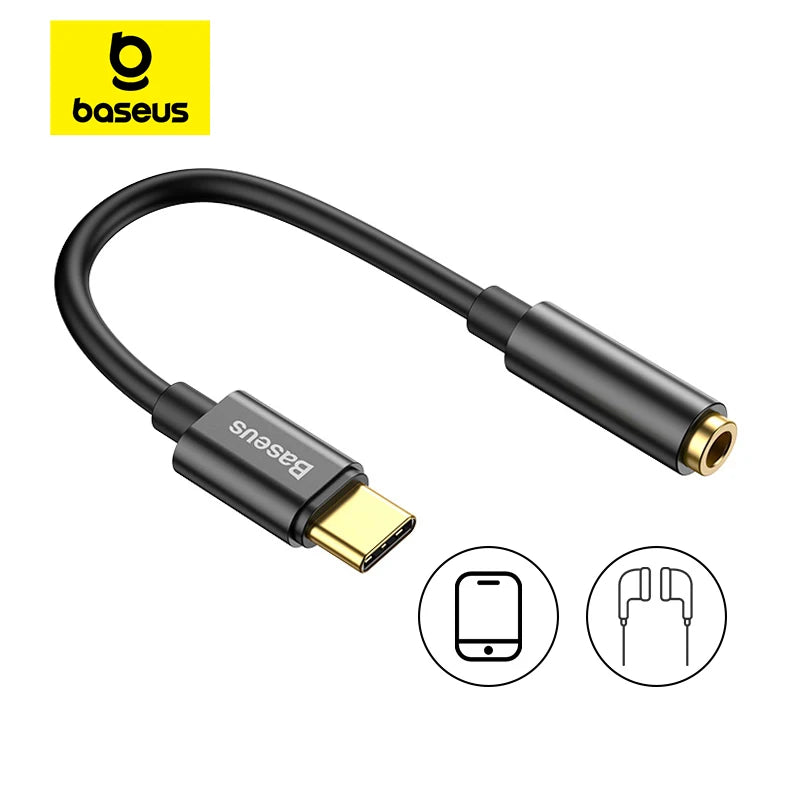 USB-C to 3.5mm Headphone Jack Audio Adapter