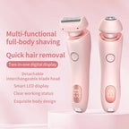 Electric Women's Body and Facial Hair Shaver