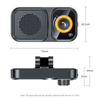 Bluetooth 5.4 Hands-Free Car Speakerphone for Sun Visor