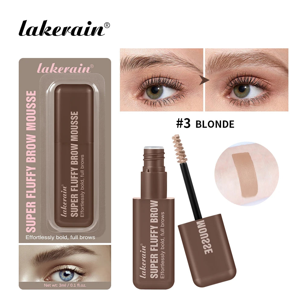 Volumizing Eyebrow Mousse Gel for Fluffy Brows