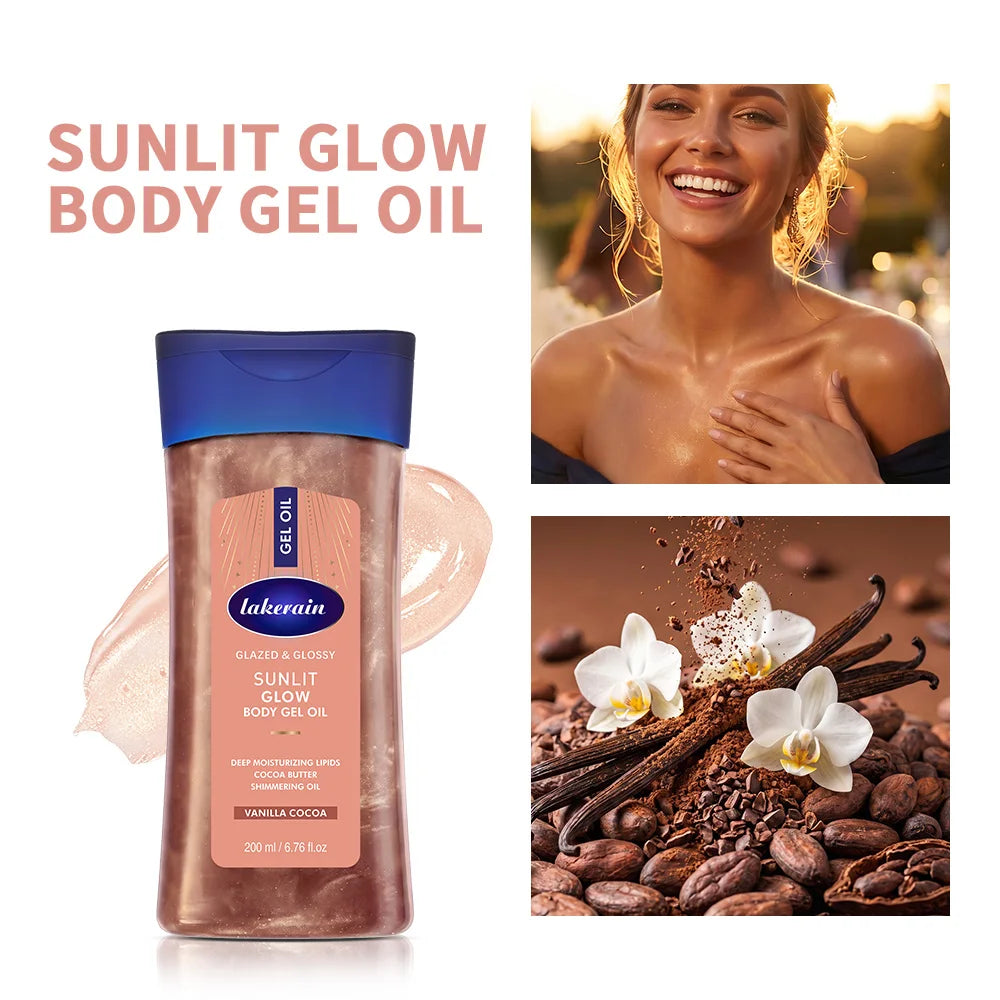 Radiant Moisturizing Body Gel Oil for Hydrated Glowing Skin - 25