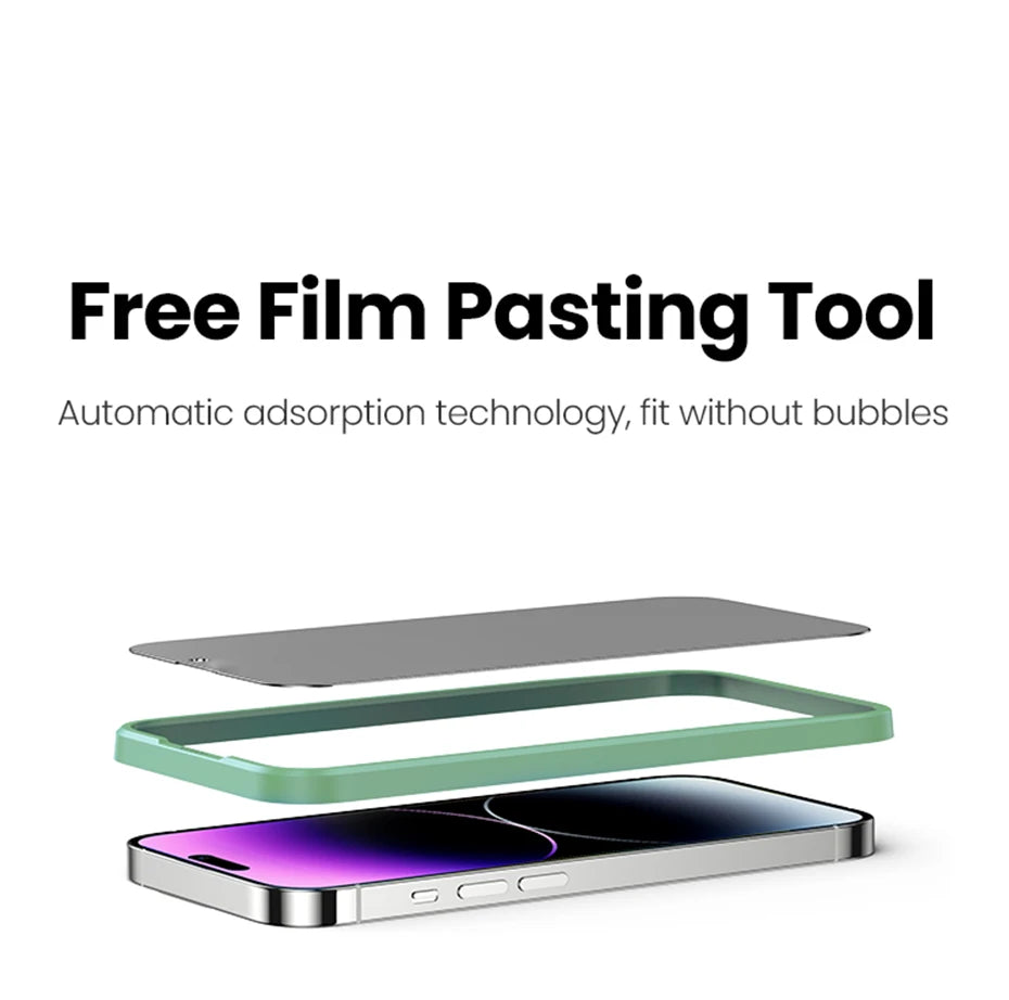 Anti-Spy Privacy Tempered Glass Screen Protector for iPhone - 21